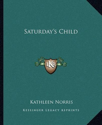 Cover image for Saturday's Child