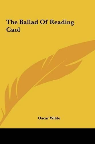 Cover image for The Ballad of Reading Gaol