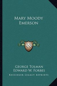 Cover image for Mary Moody Emerson