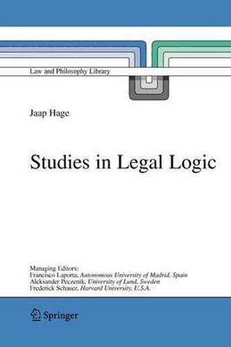 Cover image for Studies in Legal Logic
