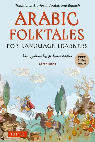 Cover image for Arabic Folktales for Language Learners