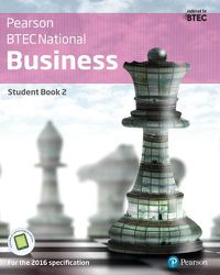 Cover image for BTEC Nationals Business Student Book 2 + Activebook: For the 2016 specifications