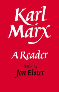 Cover image for Karl Marx: A Reader