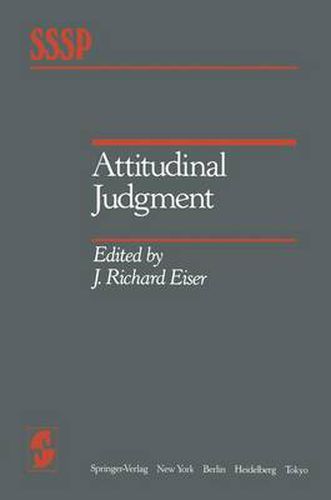 Cover image for Attitudinal Judgment