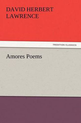 Cover image for Amores Poems