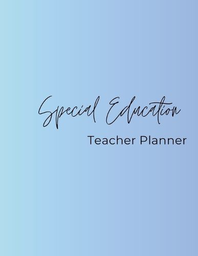 Cover image for Special Education Teacher Planner