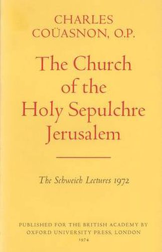 Cover image for The Church of the Holy Sepulchre Jerusalem