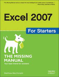 Cover image for Excel 2007 for Starters