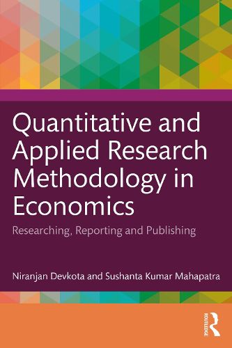 Cover image for Quantitative and Applied Research Methodology in Economics