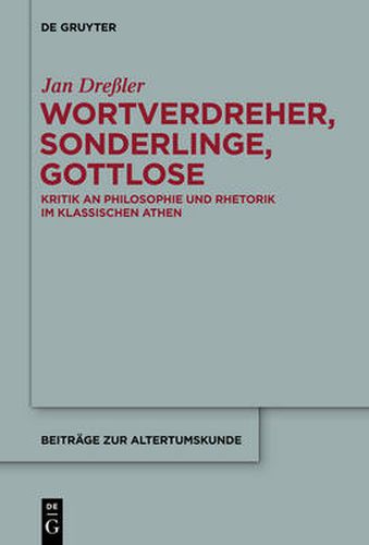 Cover image for Wortverdreher, Sonderlinge, Gottlose