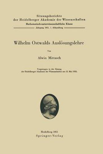 Wilhelm Ostwalds Ausloesungslehre