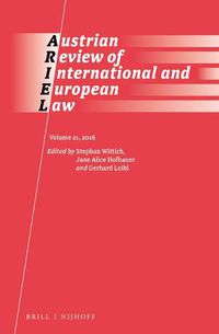 Cover image for Austrian Review of International and European Law, Volume 21 (2016)