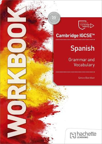 Cover image for Cambridge IGCSE (TM) Spanish Grammar and Vocabulary Workbook