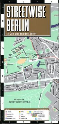 Cover image for Streetwise Berlin Map - Laminated City Center Street Map of Berlin, Germany