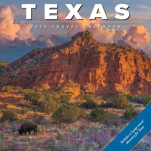 Cover image for Texas 2026 12 X 12 Wall Calendar