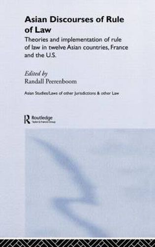 Cover image for Asian Discourses of Rule of Law