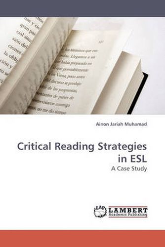 Critical Reading Strategies in ESL