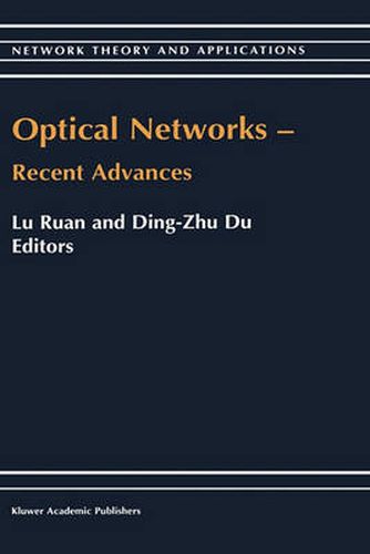 Cover image for Optical Networks - Recent Advances: Recent Advances