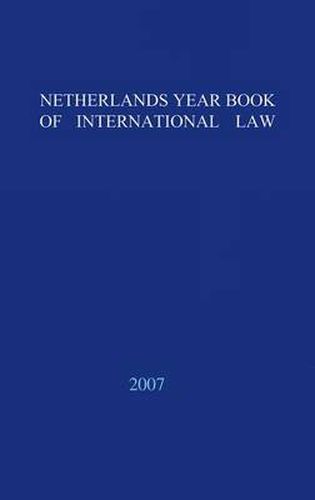 Cover image for Netherlands Yearbook of International Law - 2007