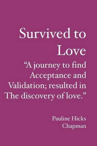 Cover image for Survived to Love: A journey to find acceptance and validation; resulted in the discovery of love.