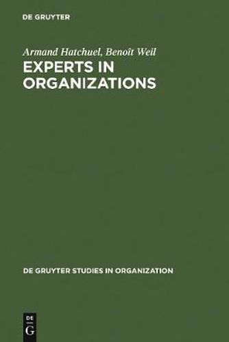 Cover image for Experts in Organizations: A Knowledge-Based Perspective on Organizational Change