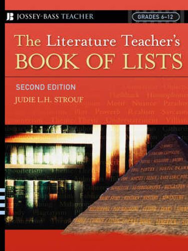 Cover image for The Literature Teacher's Book of Lists