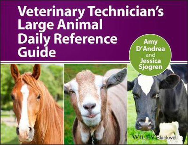 Cover image for Veterinary Technician's Large Animal Daily Reference Guide
