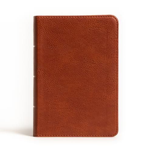 Cover image for NASB Large Print Compact Reference Bible, Burnt Sienna