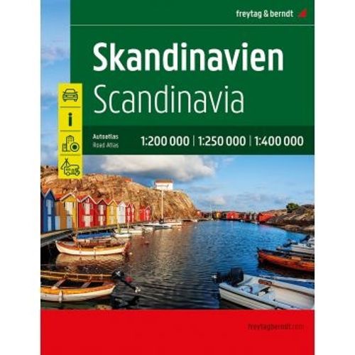 Cover image for Scandinavia Road Atlas