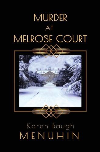 Cover image for Murder at Melrose Court: A 1920s Country House Christmas Murder