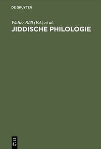 Cover image for Jiddische Philologie: Festschrift Fur Erika Timm