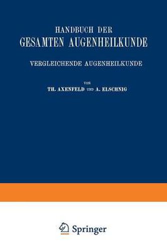 Handbuch Der Gesamten Augenheilkunde