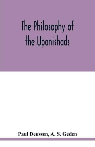 Cover image for The philosophy of the Upanishads