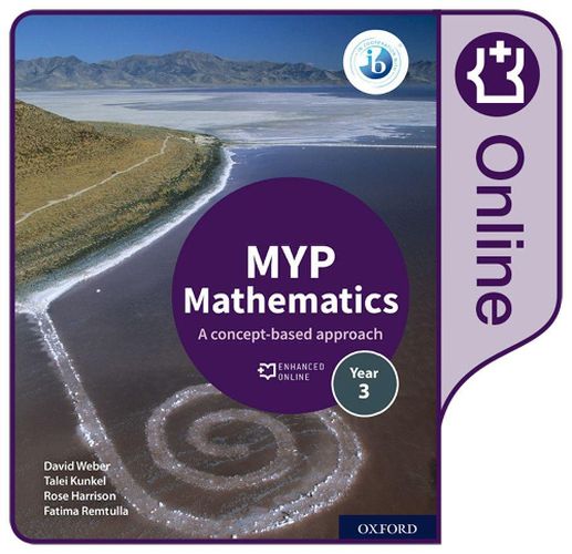 Cover image for MYP Mathematics 3: Enhanced Online Course Book