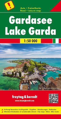 Cover image for Lake Garda Road Map 1:50 000