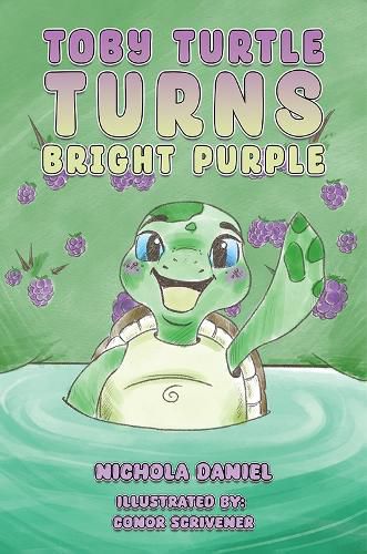 Cover image for Toby Turtle Turns Bright Purple