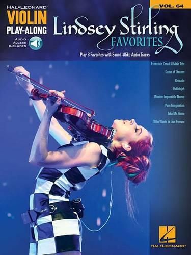 Cover image for Lindsey Stirling Favorites: Violin Play-Along Volume 64