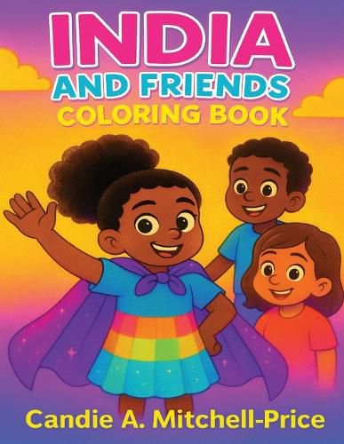 Cover image for India and Friends Coloring Book