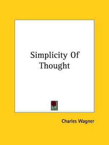 Simplicity of Thought