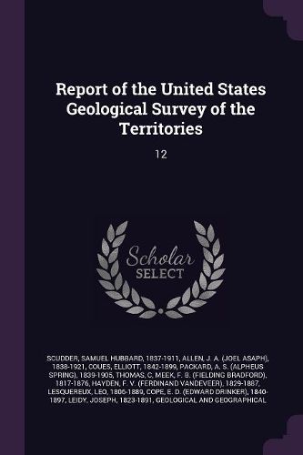 Cover image for Report of the United States Geological Survey of the Territories