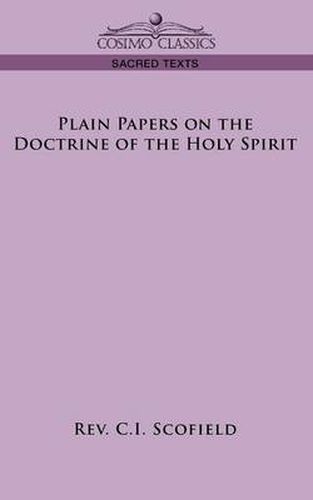 Cover image for Plain Papers on the Doctrine of the Holy Spirit