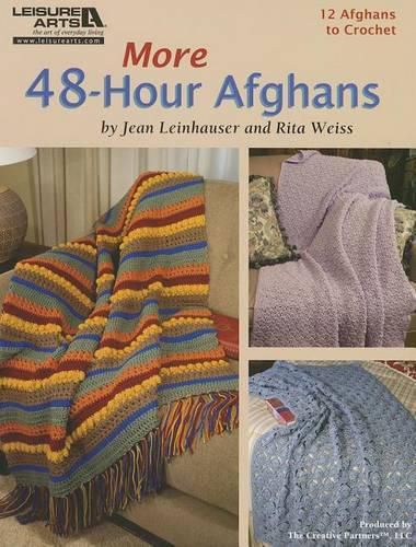 Cover image for More 48-Hour Afghans (Leisure Arts #5511)