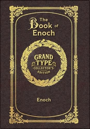 Cover image for Large Print - The Book of Enoch - Grand Type Collector's Edition - Matte Hardcover with Dust Jacket