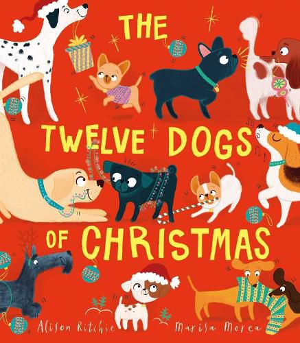 Cover image for The Twelve Dogs of Christmas