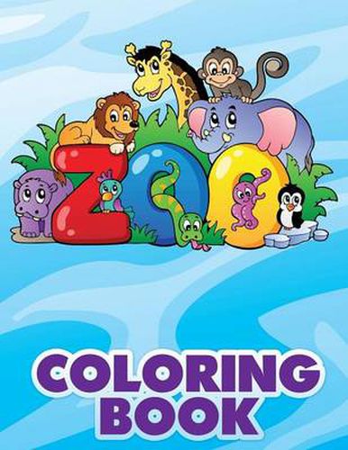 Cover image for Zoo Coloring Book