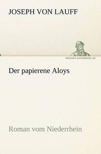 Cover image for Der Papierene Aloys