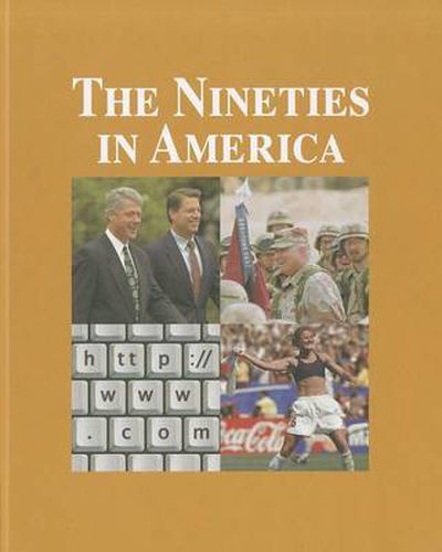 Cover image for The Nineties In America