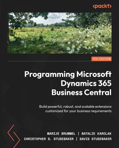 Cover image for Programming Microsoft Dynamics 365 Business Central