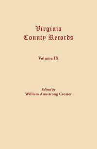 Cover image for Virginia County Records--Miscellaneous County Records