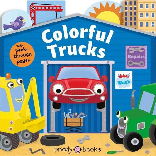 Cover image for Tiny Tots Peep-Through: Colorful Trucks